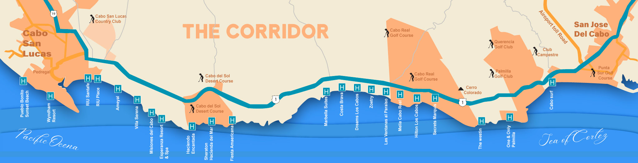 Cabo San Lucas Map